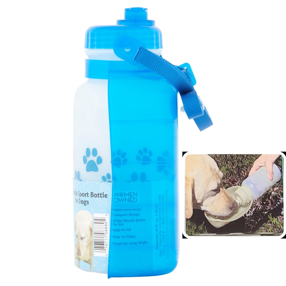 🆕️🏷 Portable Sport Water Bottle With Bowl
